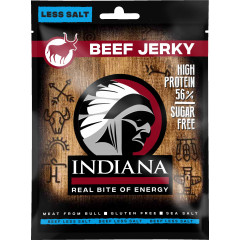 INDIANA Jerky hovězí Less Salt 25g