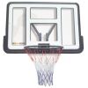 Velmi kvalitní a odolný basketbalový koš SPARTAN TRANSPARENT&nbsp;je připraven pro montáž na zeď, vrata, apod. Je vhodný pro rekreační využití. Deska koše je z pevného plastu. Na odrazové desce, která je průhledná, je upevněn basketbalový koš s ocelovou obroučkou o průměru 45 cm a se síťkou odolnou proti povětrnostním vlivům. 