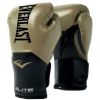 Boxerské rukavice Everlast Elite jsou tréninkové rukavice vyrobené z prémiové umělé kůže, určené především pro pytlování a trénink. Má revoluční design z jednoho kusu, který optimalizuje umístění uživatelské pěsti a podporuje přirozený rozsah pohybu. Tato rukavice je vybavena vnitřní ochrannou pěnou, která zvyšuje pohodlí vašeho cvičení. Zapínání se provádí jednoduše pomocí velkého suchého zipu. 