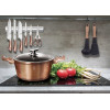 BERLINGERHAUS Kastrol s mramorovým povrchem a poklicí 28 cm Rosegold Metallic Line BH-1516