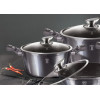 BERLINGERHAUS Kastrol s poklicí s mramorovým povrchem 20 cm Carbon PRO Line BH-6892