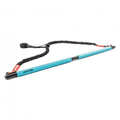 Tréninková tyč s odporovou gumou LivePro - modrá