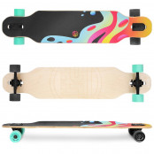 Spokey LONGBAY PRO Longboard 104 x 24 cm, ABEC7, barevný