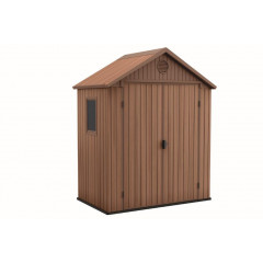Zahradní domek Keter Darwin 6 x 4 hnědý, s podlahou
