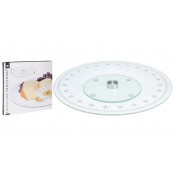 EXCELLENT HOUSEWARE Podnos servírovací otočný sklo 30 cm KO-170423350