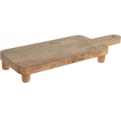EXCELLENT HOUSEWARE Prkénko krájecí servírovací mangové dřevo 41 x 15 cm KO-A65000760