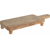 EXCELLENT HOUSEWARE Prkénko krájecí servírovací mangové dřevo 41 x 15 cm KO-A65000760