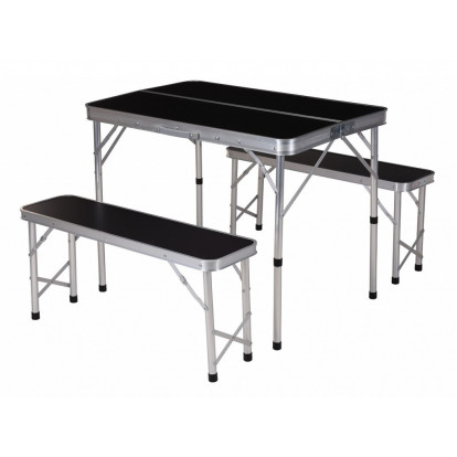 PROGARDEN Kempingový set skládací stůl + lavice KO-CM4100100