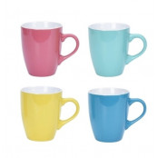 EXCELLENT HOUSEWARE Hrnek sada 4 ks kamenina 340 ml KO-Q96000190