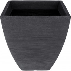 EXCELLENT HOUSEWARE Květináč 40x40x42 cm, antracit KO-Y54191440