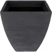 EXCELLENT HOUSEWARE Květináč 40x40x42 cm, antracit KO-Y54191440