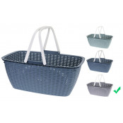 EXCELLENT HOUSEWARE Koš na prádlo sklápěcí rukojeti 35 l šedá KO-Y54230920seda