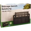 PROGARDEN Zahradní lavice s úložným prostorem 130x60x85cm KO-Y54970380