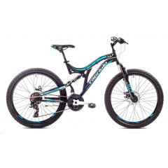 Celoodpružené jízdní kolo Capriolo GTX 260 26"/19" modro/černé