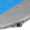 Spokey AIR MAT Samonafukovací karimatka, 185 x 55 x 3 cm, R-Value 3, šedo-modrá