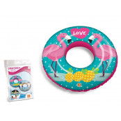 Nafukovací kruh MONDO FANTASY SWIM RING 50 cm - růžová