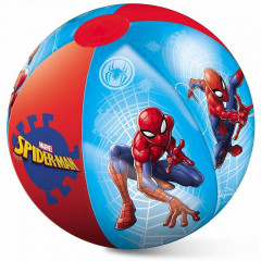 Nafukovací MONDO plážový míč SPIDERMAN 50 cm - červená/modrá