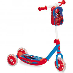 Koloběžka - trojkolka MONDO MY FIRST SCOOTER Spiderman - červená/modrá