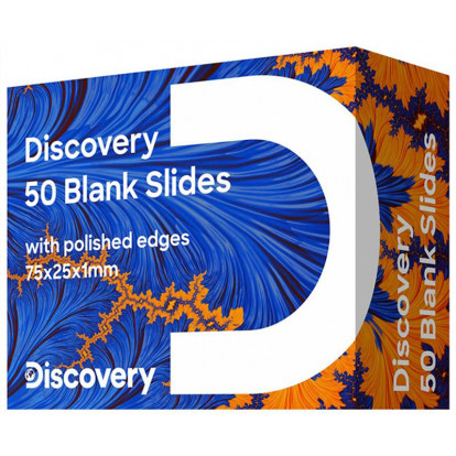 Příslušenství Discovery 50 Blank Slides - sada 50ks podložních sklíček k mikroskopu