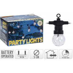 PROGARDEN Světelný řetěz LED PARTY 10 žárovek 30LED KO-AF5500700