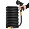 Zahradní hadice SPRINGOS MAGIC-HOSE 15 m, flexibilní, černá