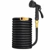 Zahradní hadice SPRINGOS MAGIC-HOSE 15 m, flexibilní, černá