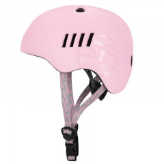 Spokey PUMPTRACK Juniorská cyklistická BMX přilba IN-MOLD, 48-58 cm, růžová
