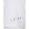 SAM 73 Pánské triko BLANE Bílá