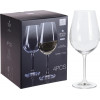 EXCELLENT HOUSEWARE Sklenice na víno sada 4 ks CRYSTALLINE 520 ml KO-SR4000020