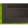 Zakončovací lišta G21 Dark Wood 4,5 x 4,5 x 300 cm, mat. WPC