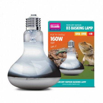 Arcadia D3 Basking Lamp 160W