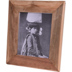 HOMESTYLING Fotorámeček z teakového dřeva 37 x 32,5 cm KO-J11800020