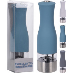 EXCELLENT HOUSEWARE Mlýnek na pepř a sůl EXCELLENT 20 cm šedá KO-170458390seda