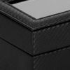 Krabička na hodinky SPRINGOS COBALT 4 černá/černá