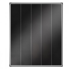 Solární panel SOLARFAM 200W mono ČERNÝ rám, Shingle