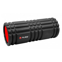 Masážní válec P2I FOAM ROLLER 33 x 14,5 cm - červená/černá