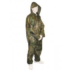 Pláštěnka dvoudílná - Rybářský CAMO set do deště - XL