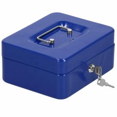 Příruční pokladna SPRINGOS CASHBOX 3 modrá