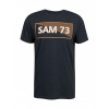 SAM 73 Pánské triko FENRI Černá