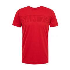 SAM 73 Pánské triko BARRY Červená