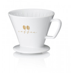 KELA Kávový filtr porcelánový Excelsa S bílá KL-12490
