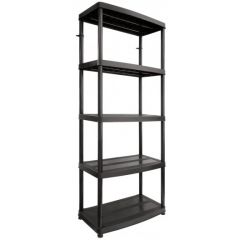 Plastový regál DRABEST RP120 180x90x40 cm 5 polic