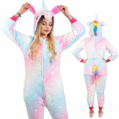 Pyžamo Kigurumi Jednorožec barevné, vel. S PRINGOS