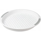 EXCELLENT HOUSEWARE Servírovací tác kulatý 40 x 4 cm bílá KO-030001740bila