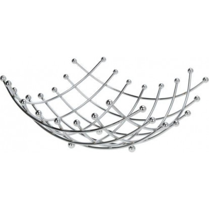 EXCELLENT HOUSEWARE Koš na ovoce chrom KO-170417820