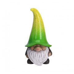 Zahradní trpaslík dekorace 23 cm zelená