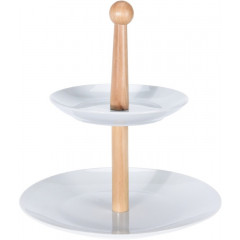 EXCELLENT HOUSEWARE Etažér dvoupatrový porcelánový KO-628900200