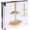 EXCELLENT HOUSEWARE Etažér dvoupatrový porcelánový KO-628900200