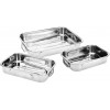 EXCELLENT HOUSEWARE Pekáč do trouby nerezový sada 3 ks KO-A12402130
