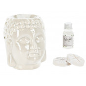 HOMESTYLING Aroma lampa sada 4 ks SPA BUDDHA krémová KO-CC5062040krem